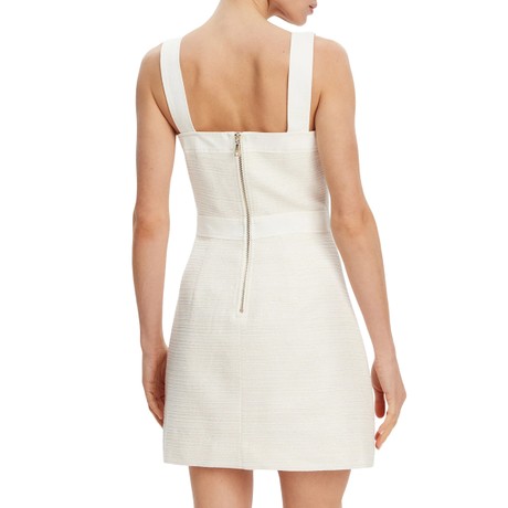 GUESS W5GK77 - WHITE TWEED COMBO - ŠATY - Image 2