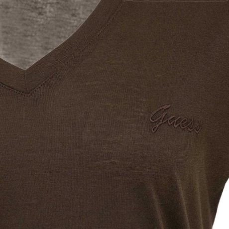 Tricou Guess espresso brown &mdash; poze 3