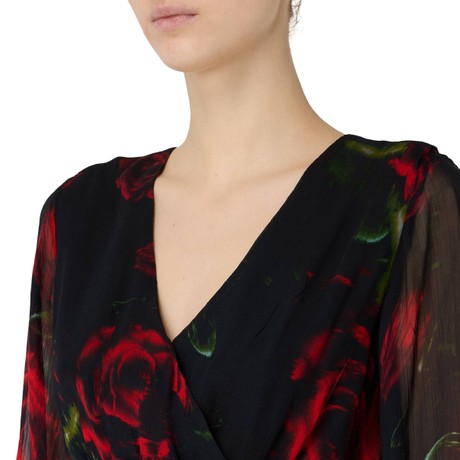 GUESS W5RH71 - BLURRED ROSES PRINT - MARŠKINĖLIAI - Image 3
