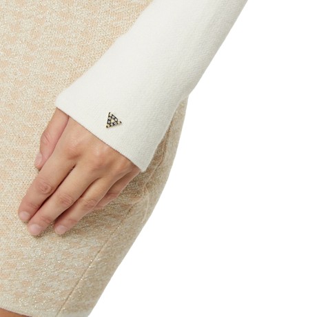 Платья Guess white gold pied de p &mdash; фотографии 3
