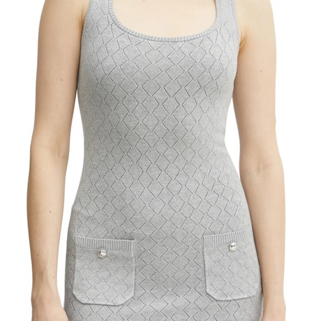 Šaty Guess light melange grey m &mdash; fot 3