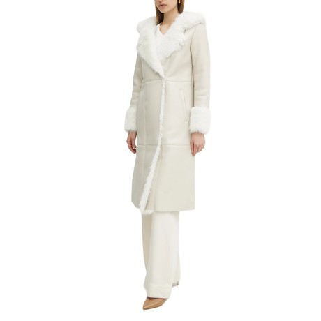 Coats Guess cream white multi &mdash; фотографии 2