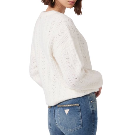 GUESS W5RR0W - DOVE WHITE                     - MAGLIE - Image 2