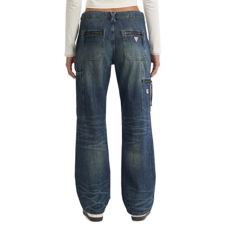 Джинсы Guess go cross hatch dark(denim scuro) &mdash; фотографии 2