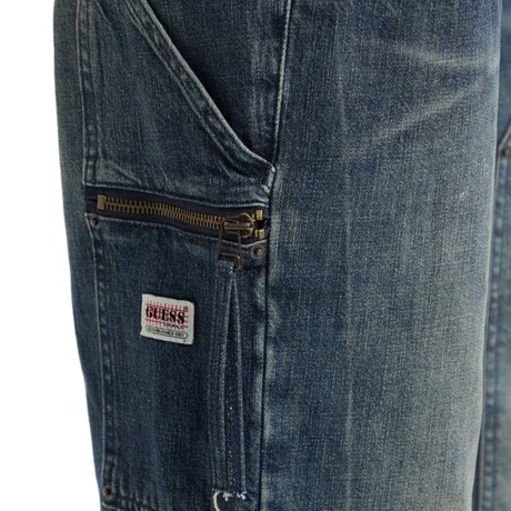 Джинсы Guess go cross hatch dark(denim scuro) &mdash; фотографии 3