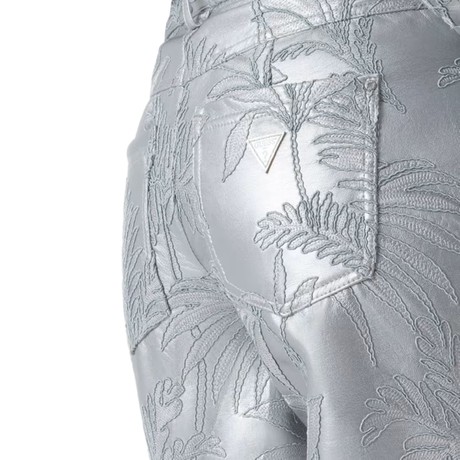 Kalhoty Guess silver &mdash; fot 3
