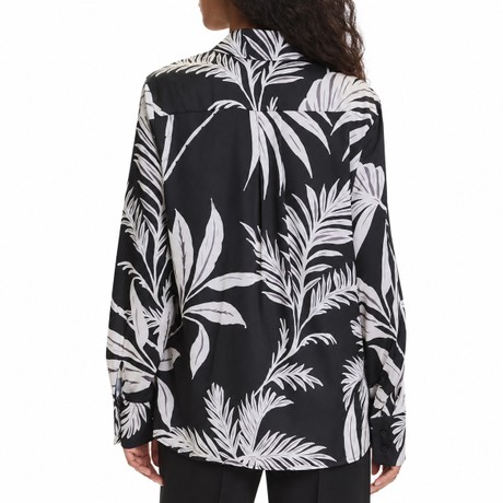 Marškinėliai Guess forest tropical blk &mdash; fot 2