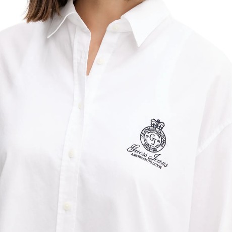 Marškinėliai Guess pure white &mdash; fot 3