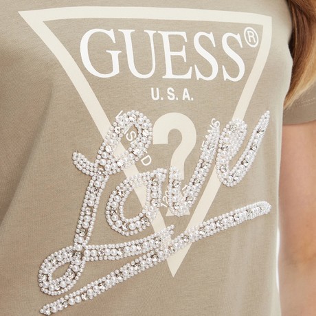 T-shirt Guess sage leaf &mdash; fot 3