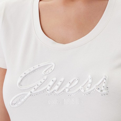T-Shirt Guess muted stone &mdash; zdjęcia 3