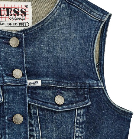 Gilet Guess go cross hatch dark &mdash; foto 3