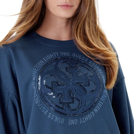 Megztiniai Guess cobalt blue &mdash; fot 3
