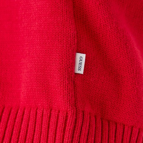 Koszulki Guess Jeans rugby red &mdash; zdjęcia 3
