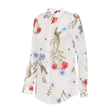GUESS W92H74 - BIANCO FANTASIA FIORI - CAMICIE - Image 2