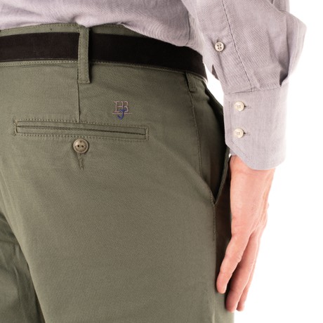 HARMONT & BLAINE JEANS WNBJ030 - VERDE SCURO - PANTALONI - Image 3