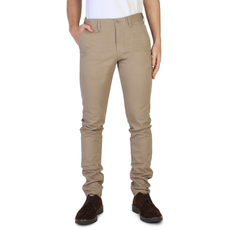 HARMONT & BLAINE WNCJ03 - BEIGE - TROUSERS