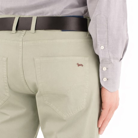 HARMONT & BLAINE WNLO000 - VERDE OLIVA - PANTALONI - Image 3