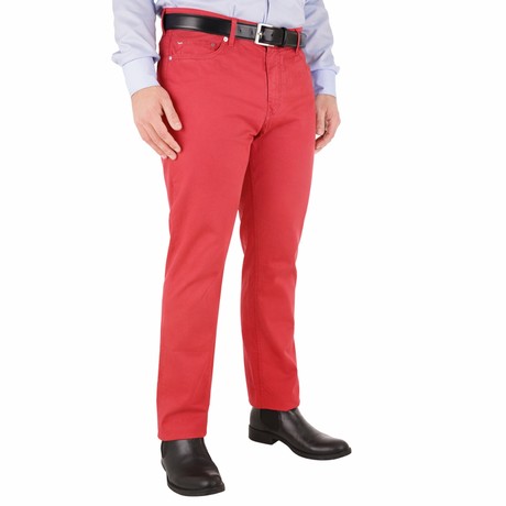 HARMONT & BLAINE WRB0010 - ROSSO INTENSO - PANTALONI