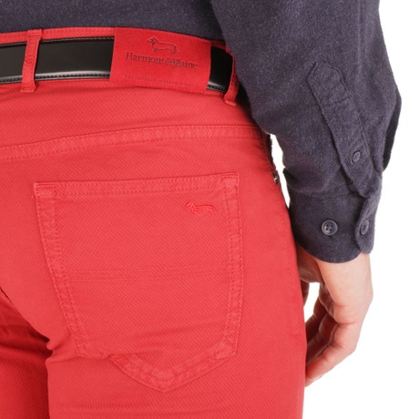 HARMONT & BLAINE WRB0010 - ROSSO INTENSO - БРЮКИ - Image 3