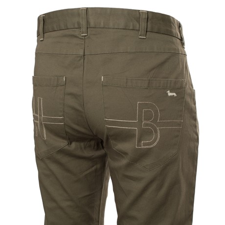 HARMONT & BLAINE WSDO030 - VERDE - PANTALONI - Image 3