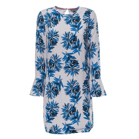 TOMMY HILFIGER WW0WW19795 - GRIGIO FIORI BLU - DRESSES
