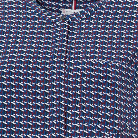 TOMMY HILFIGER WW0WW25986 - CUBE SURFTHE WEB CABERNET - SHIRTS - Image 3