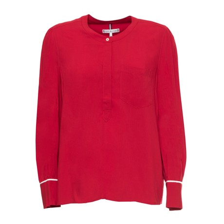 TOMMY HILFIGER WW0WW25986 - HAUTE RED - SHIRTS