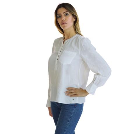 TOMMY HILFIGER WW0WW25986 - SNOW WHITE - SHIRTS - Image 2