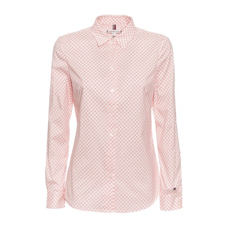 TOMMY HILFIGER WW0WW28713 - DAISY POLKA ORANGE WHITE - ŠIRICE