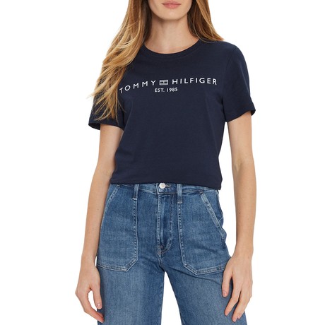 TOMMY HILFIGER WW0WW40276 - BLUE - T SHIRT - Image 2