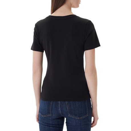 TOMMY HILFIGER WW0WW40584 - BLACK - MARŠKINĖLIAI - Image 2