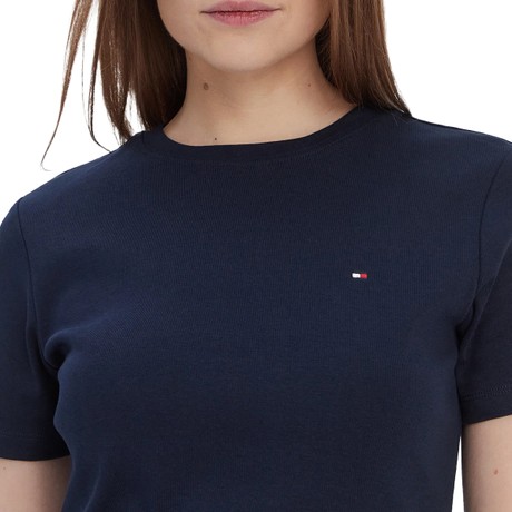 TOMMY HILFIGER WW0WW40587 - BLUE - T SHIRT - Image 3