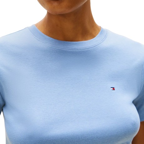 TOMMY HILFIGER WW0WW40587 - BLUE - T SHIRT - Image 3