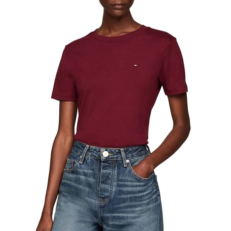 TOMMY HILFIGER WW0WW40587 - PURPLE - T SHIRT