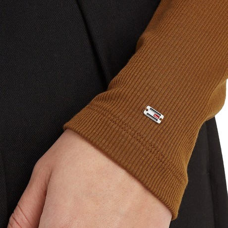 TOMMY HILFIGER WW0WW42093 - BROWN - CAMISETA - Image 3