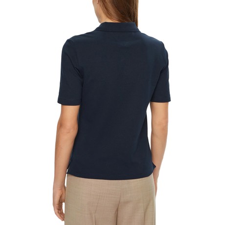 TOMMY HILFIGER WW0WW43224 - Dark Blue - МУЖСКИЕ СПОРТИВНЫЕ РУБАШКИ С КОРОТКИМИ РУКАВАМИ - Image 2