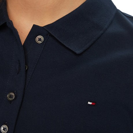 TOMMY HILFIGER WW0WW43224 - Dark Blue - МУЖСКИЕ СПОРТИВНЫЕ РУБАШКИ С КОРОТКИМИ РУКАВАМИ - Image 3