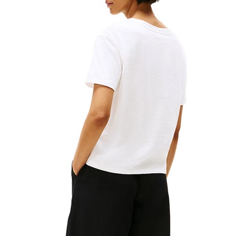 TOMMY HILFIGER WW0WW43901 - WHITE - T SHIRT - Image 2