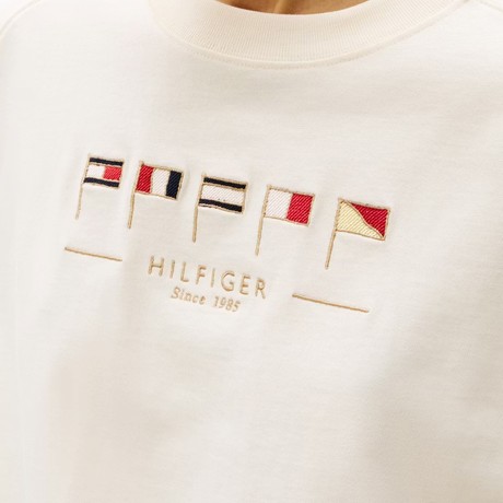 TOMMY HILFIGER WW0WW44574 - BEIGE - T SHIRT - Image 2