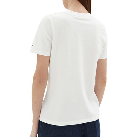TOMMY HILFIGER WW0WW45428 - WHITE - T SHIRT - Image 2