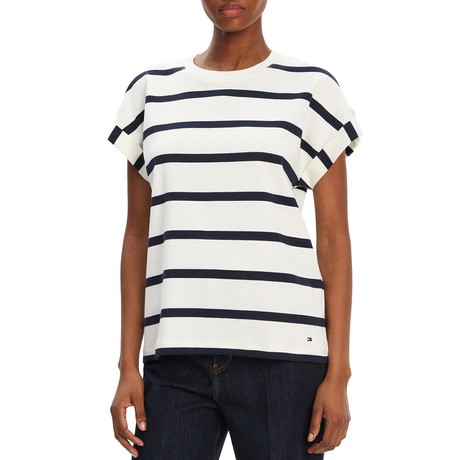 TOMMY HILFIGER WW0WW45628 - WHITE - TRICOU