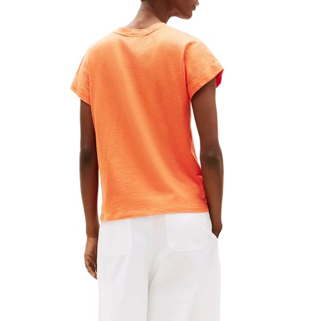 TOMMY HILFIGER WW0WW45747 - ORANGE - T SHIRT - Image 2