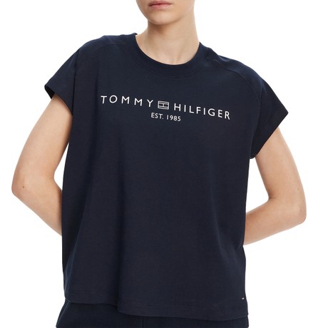 TOMMY HILFIGER WW0WW46113 - BLUE - MARŠKINĖLIAI - Image 3