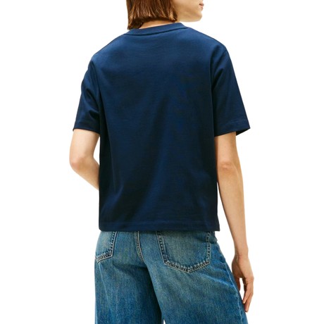 TOMMY HILFIGER WW0WW46118 - BLUE - T SHIRT - Image 2