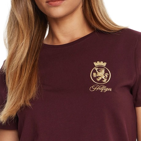 TOMMY HILFIGER WW0WW46153 - RED - MARŠKINĖLIAI - Image 3