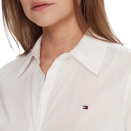 TOMMY HILFIGER WW0WW47169 - Th Optic White - РУБАШКИ - Image 3