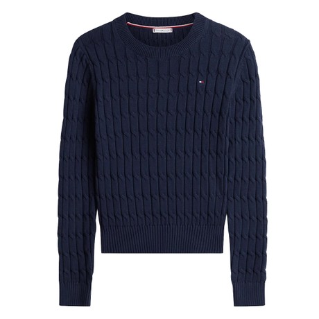 TOMMY HILFIGER WW0WW47644 - Dark Night Navy - JERSEYS - Image 3