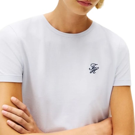 TOMMY HILFIGER WW0WW47809 - Morning Sky Blue - T SHIRT - Image 2