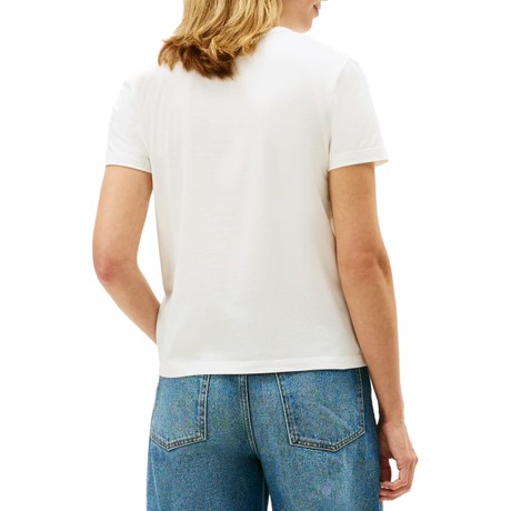 TOMMY HILFIGER WW0WW47809 - Ecru - T SHIRT - Image 3