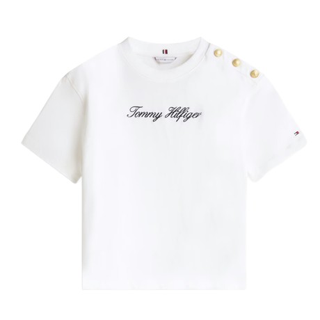 TOMMY HILFIGER WW0WW47819 - Ecru - T-SHIRT - Image 3